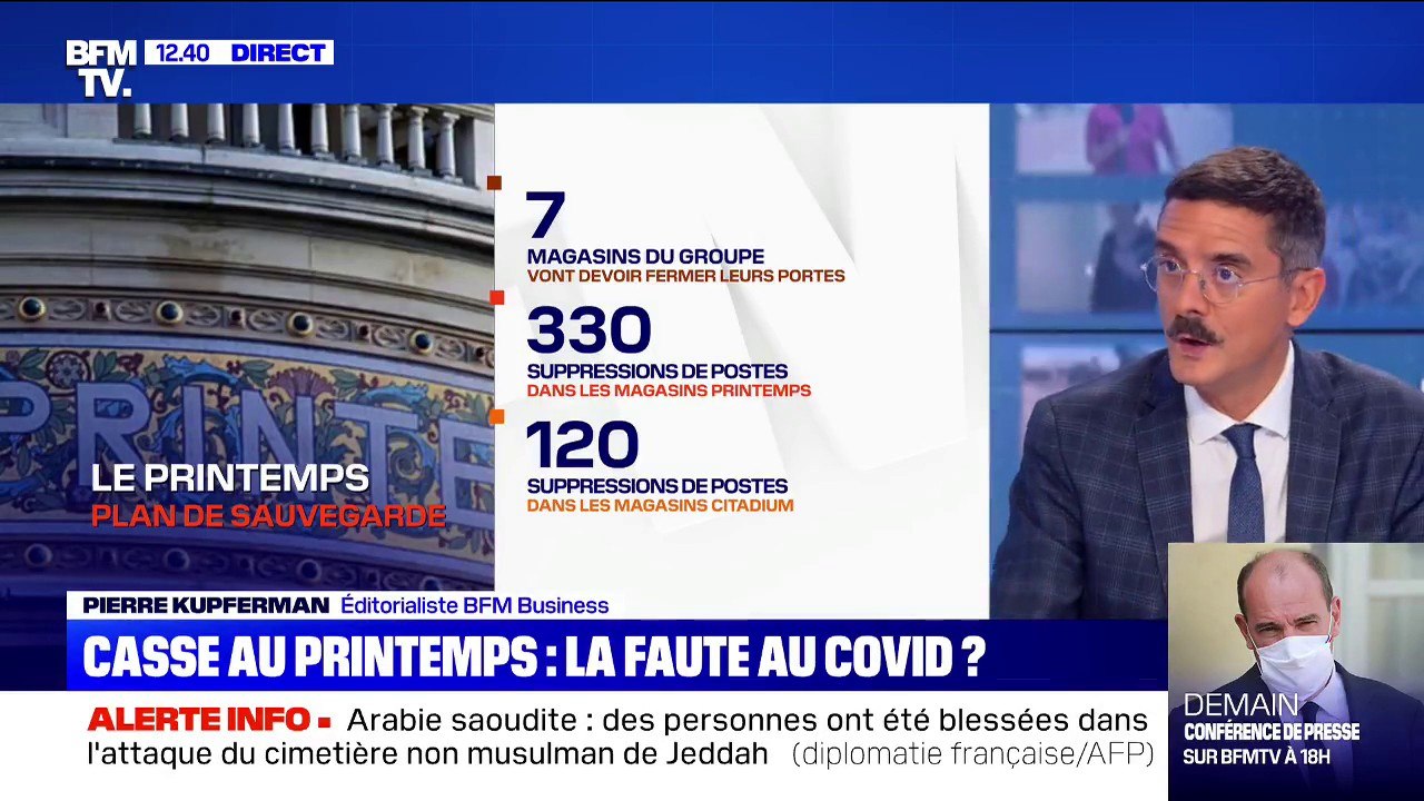 Suppression d'emplois au Printemps: la faute au Covid-19 ?
