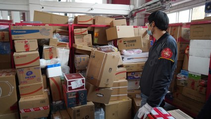 Goods rushed through warehouses as China’s Singles’ Day sales soar