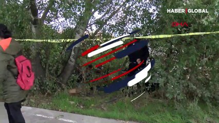 Esenyurt'ta ağaçlık alanda erkek cesedi bulundu