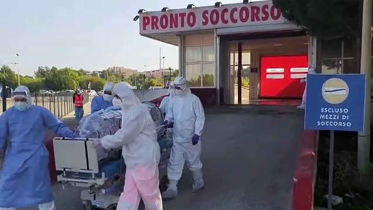 Asl Bt: anziana andriese positiva al Covid e intubata trasportata con l'elisoccorso da Barletta a Lecce  –  primo video