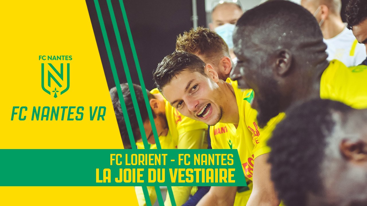 VIDÉO 360° : La joie du vestiaire à Lorient (0-2)