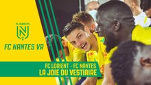 VIDÉO 360° : La joie du vestiaire à Lorient (0-2)