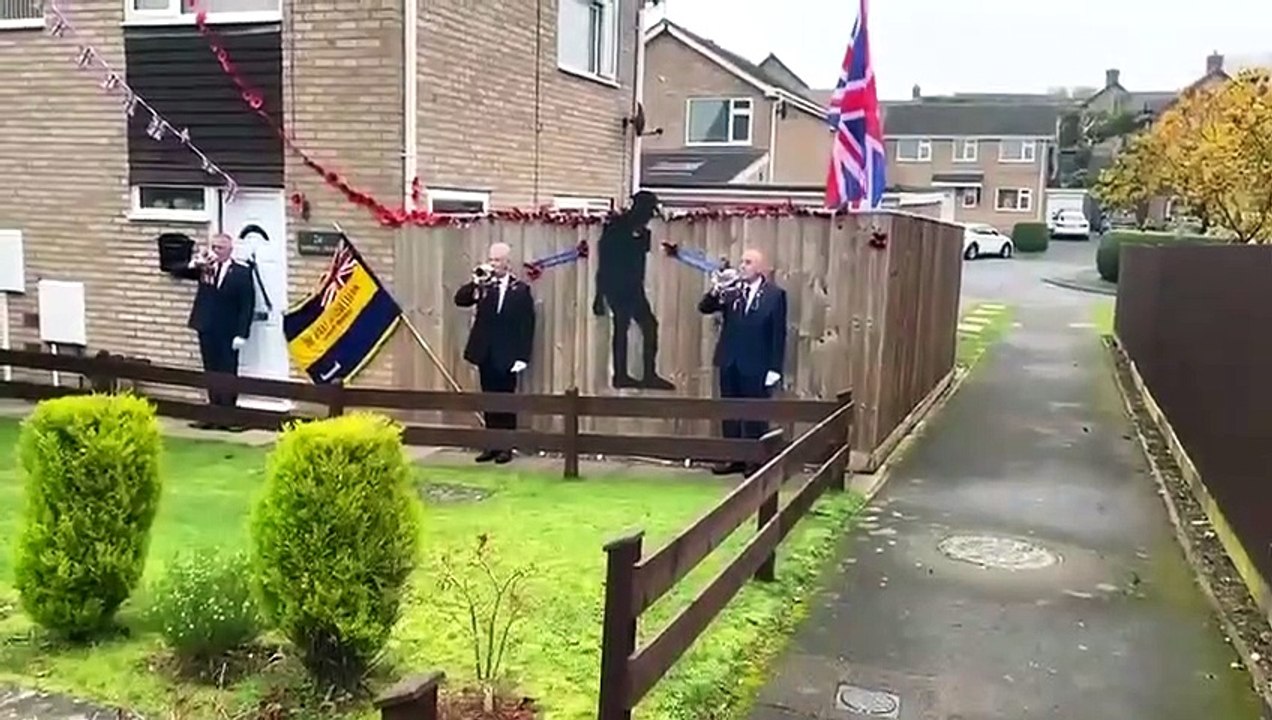 Buglers from Banbury Royal British Legion