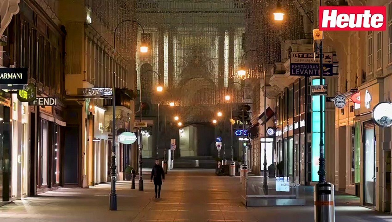 Geisterstadt! So leer ist Wien zum Lockdown nach 20 Uhr