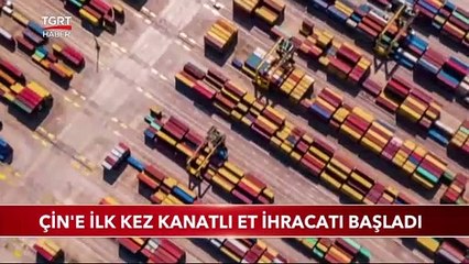 Türkiye'den Çin'e İlk Kez Kanatlı Et İhracatı Başladı