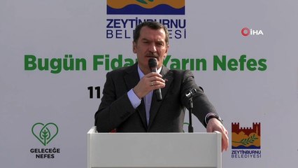 “Geleceğe Nefes, Dünyaya Nefes” için fidanlar dikildi