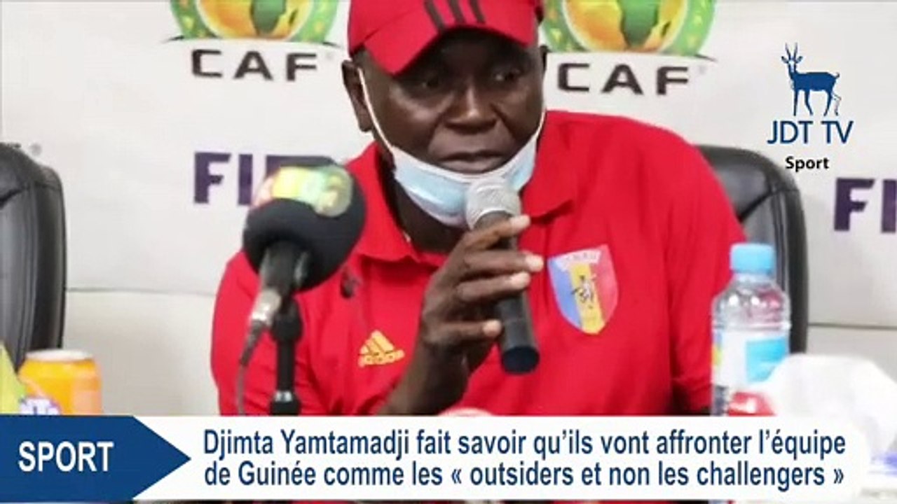 CONFERENCE DE PRESSE DE L'ENTRAINEUR PAR INTERIM DE L'EQUIPE DU TCHAD