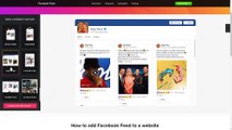 How to Add Facebook Feed widget to Blogger (2020)