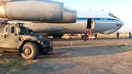 Bölgeye geldiler! Rus ordusu böyle görüntülendi