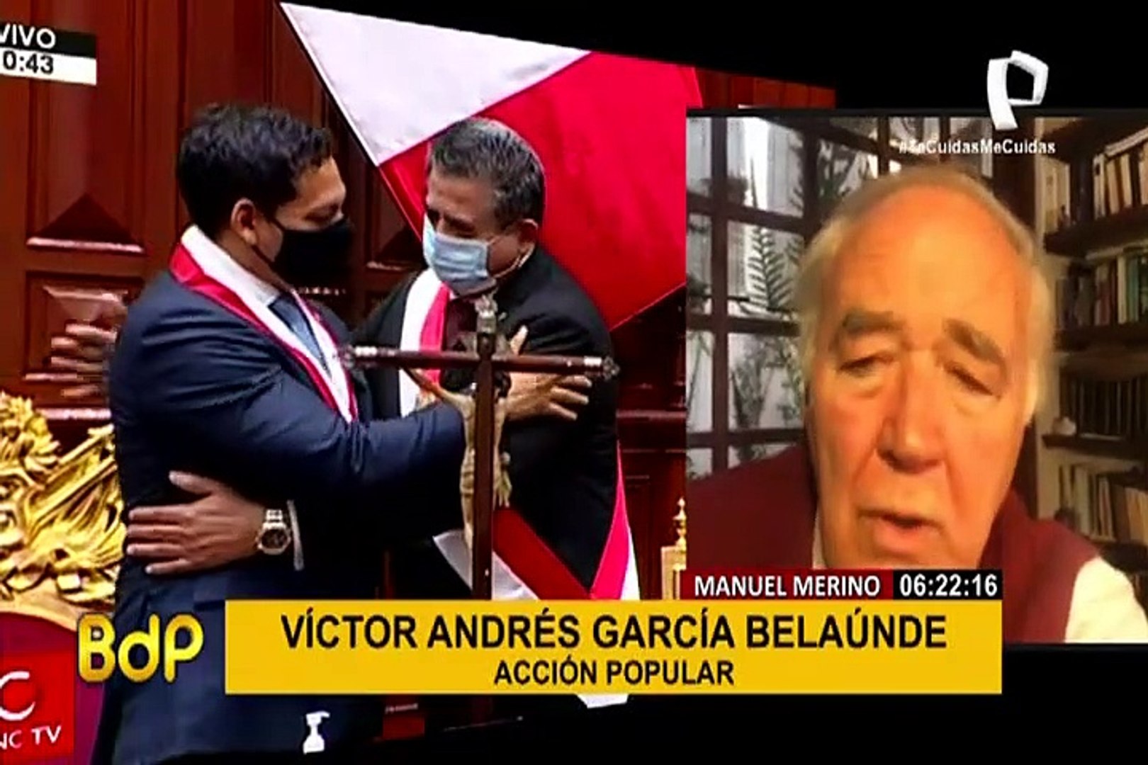 ⁣Manuel Merino: este es el perfil y trayectoria del nuevo presidente del Perú