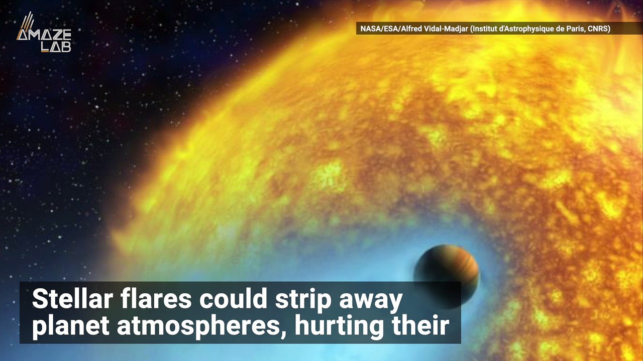Stellar Flares Can Strip Away Alien World Atmospheres, Making Them Less Habitable