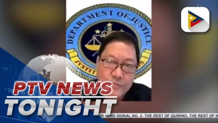 #PTVNewsTonight | DOJ to spearhead government's anti-corruption mega task force