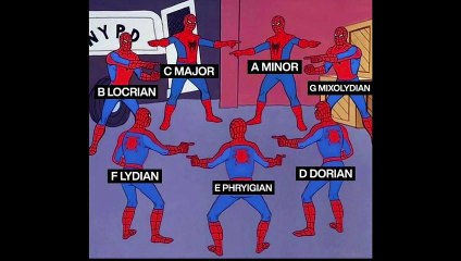 How to remember quickly and funnily all the scale modes!