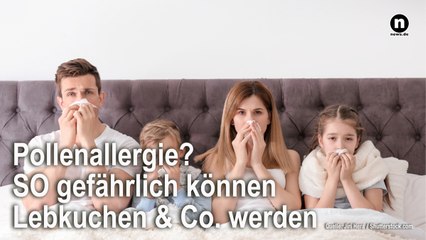 Pollenallergie? VORSICHT bei Lebkuchen & Weihnachtsgebäck
