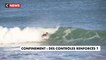 Lacanau : des contrôles renforcés mais difficiles avec les surfeurs