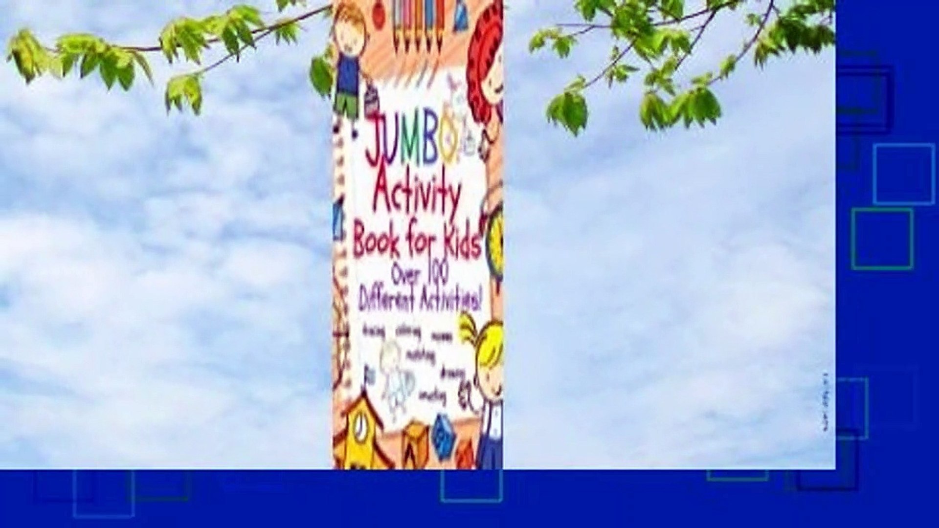 Full version  Jumbo Activity Book for Kids: Jumbo Coloring Book and Activity Book in One: Giant