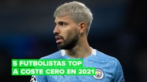 Cinco futbolistas top que quedan libres al terminar la temporada