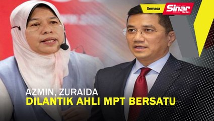 Azmin, Zuraida dilantik ahli MPT Bersatu