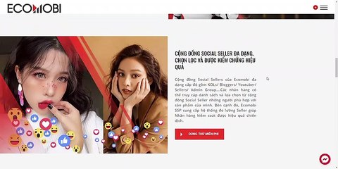 Review web ecomobi - Ecomobi Social Selling Platform