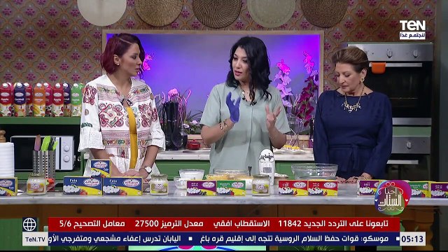 احنا الستات | مطبخ عبور لاند طريقة عمل تشيز كيك مانجو مع الشيف منى بدر