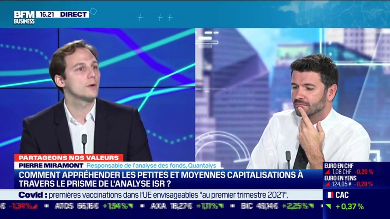Partageons nos valeurs : comment appréhender les petites et moyennes capitalisations à travers le prisme de l'analyse ISR ? par Pierre Miramont - 11/11