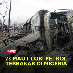 23 maut lori petrol terbakar di Nigeria