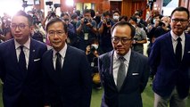 Hong Kong's pro-democracy lawmakers resign en masse
