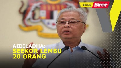Aidiladha: Seekor lembu 20 orang
