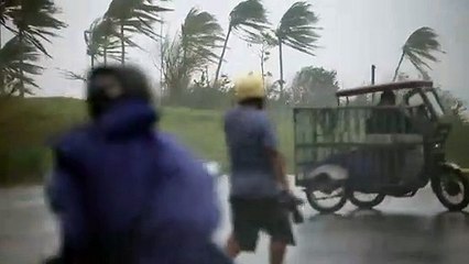 Miles de personas evacuadas por llegada inminente de un nuevo tifón a Filipinas
