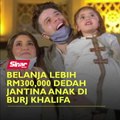 Belanja lebih RM300,000 dedah jantina anak di Burj Khalifa