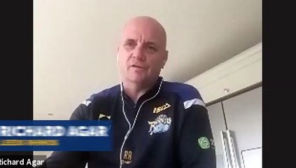 Richard Agar talks about the present situation