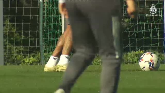 El Real Madrid se ejercita en Valdebebas sin 11 internacionales