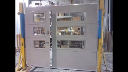 NEW PRODUCT - WalkThru Garage Door | First Choice Garage Door