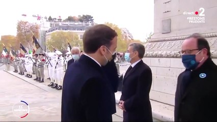 Hollande à Macron  - « Pas trop dur en ce moment  ?» La réaction de Sarkozy est mythique