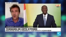 Tensions en Côte d'Ivoire : rencontre Ouattara-Bédié prévue pour sortir de la crise