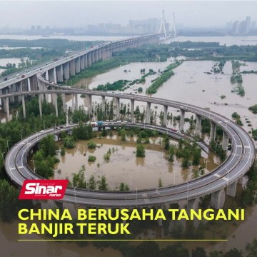 China berusaha tangani banjir teruk