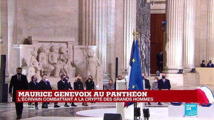 REPLAY - Macron rend hommage à Maurice Genevoix et aux soldats de la Première Guerre mondiale