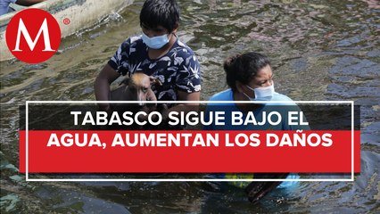 10 muertos y más de 150 mil damnificados en Tabasco