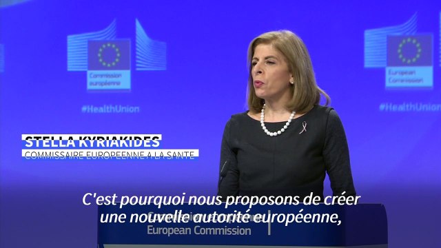 Virus: l'UE veut créer une agence dédiée pour affronter les prochaines crises sanitaires
