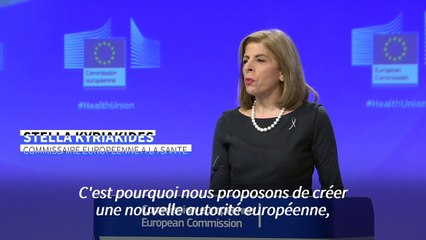 Virus: l'UE veut créer une agence dédiée pour affronter les prochaines crises sanitaires