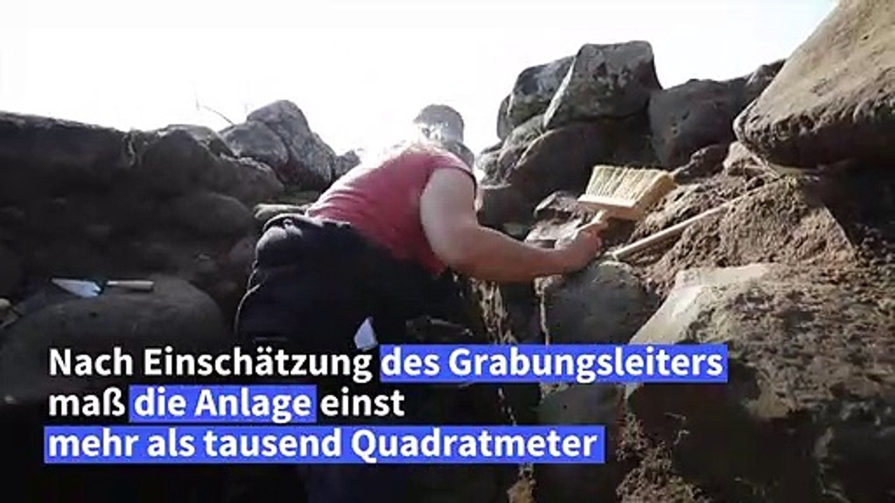 Festung aus der zeit von könig david auf den golanhöhen entdeckt