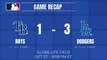 Rays @ Dodgers Game Recap for OCT 27 -  8:08 PM ET