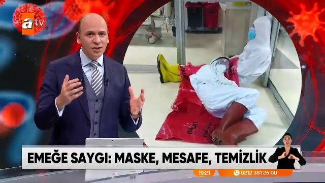 Emeğe saygı: Maske, mesafe, temizlik