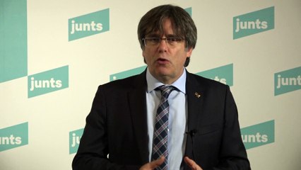 Missatge de Puigdemont sobre les eleccions del 14-F