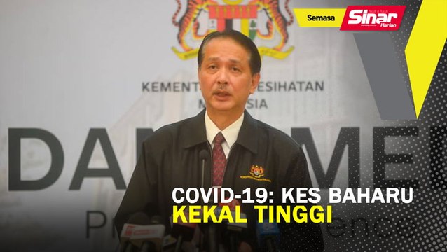 Covid-19: Kes baharu kekal tinggi