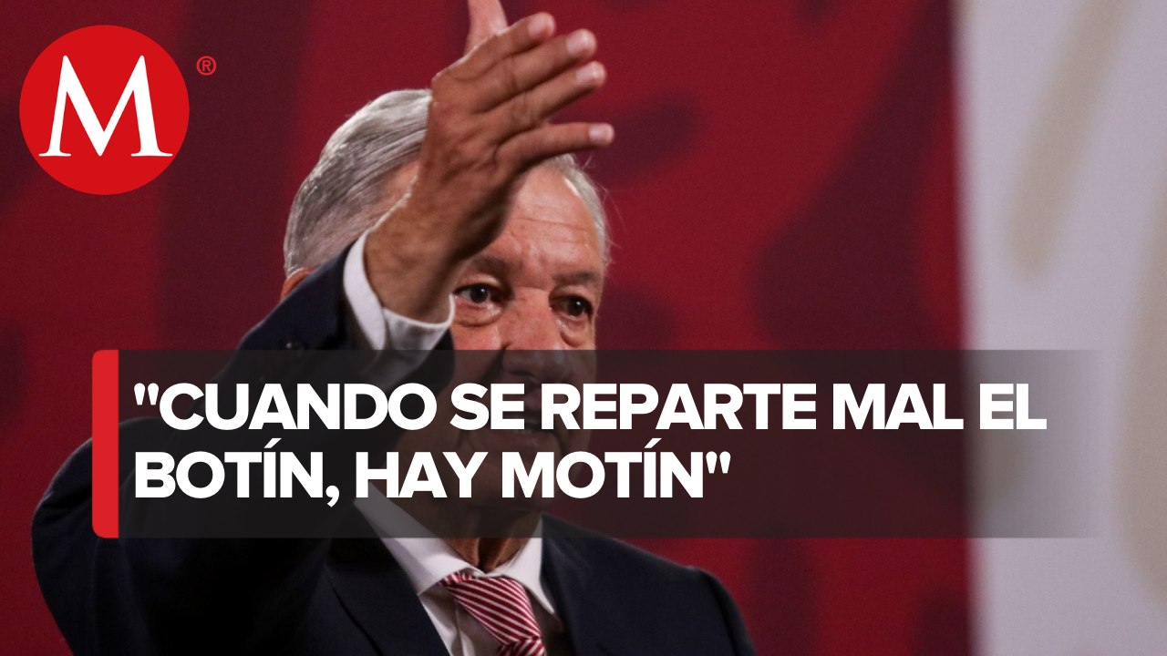 AMLO califica de "canallesco" acusaciones entre priistas