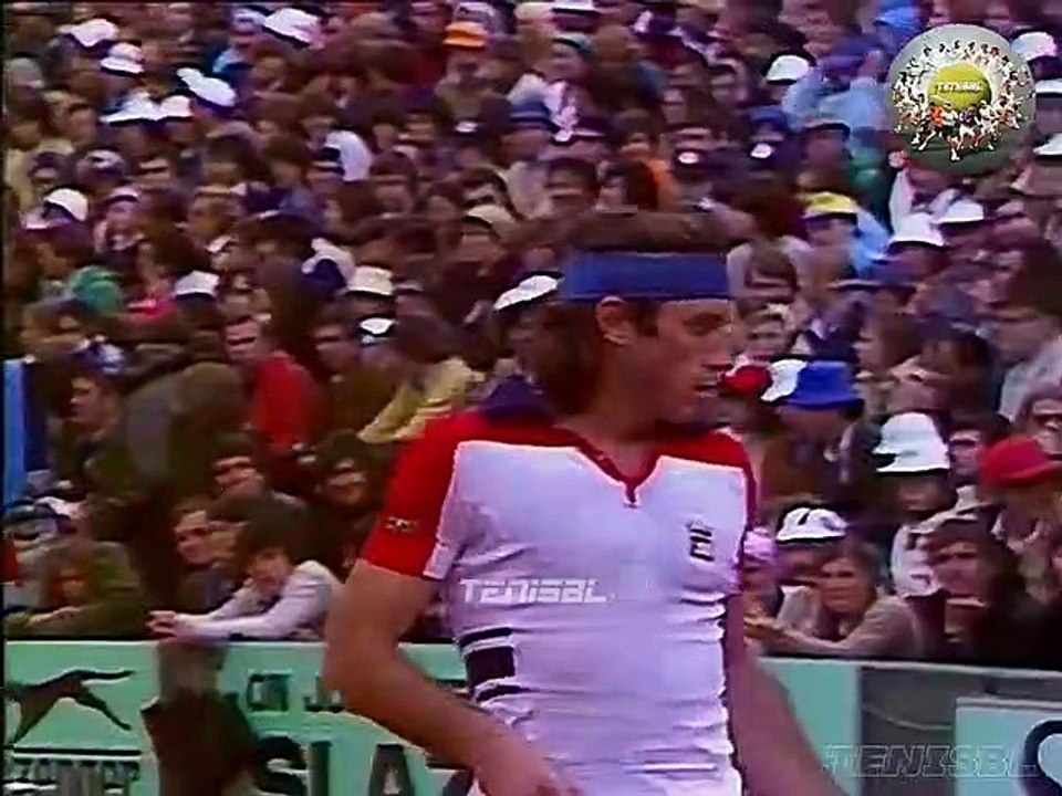 Guillermo Vilas vs Brian Gottfried 1977-roland-garros-final