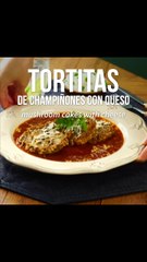 Tortitas de Champiñones con Queso