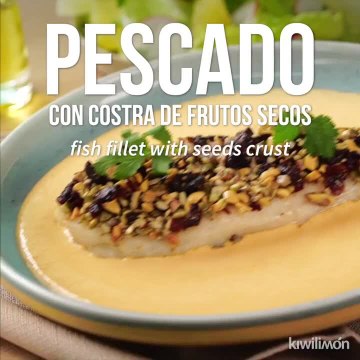 Pescado con Costra de Frutos Secos