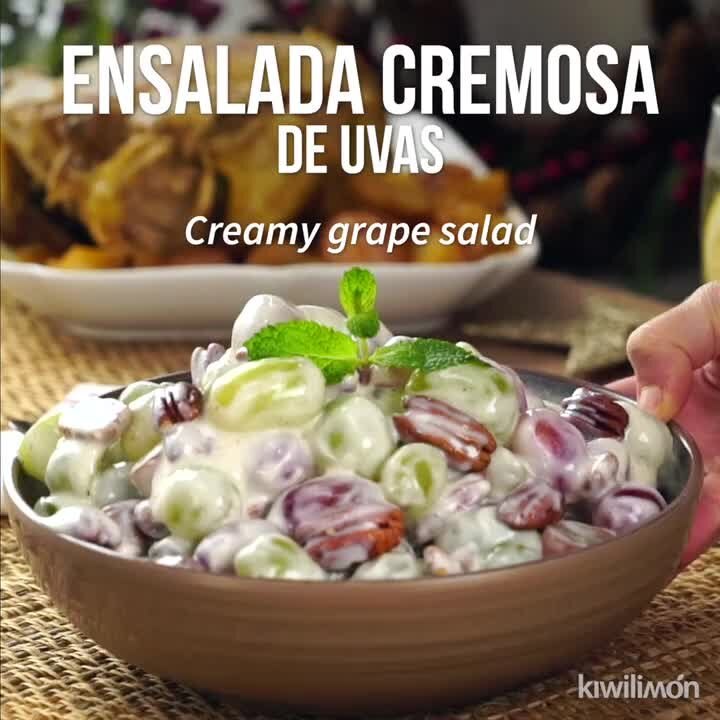 Ensalada Cremosa de Uvas